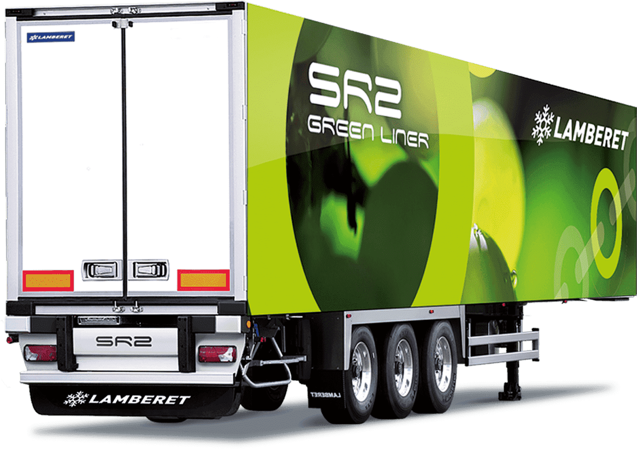 Lamberet SR2 hűtős félpótkocsi bérlés