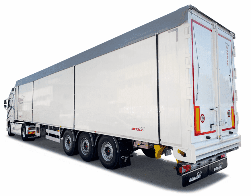 Benalu Jumboliner mozgópadlós félpótkocsi bérlés