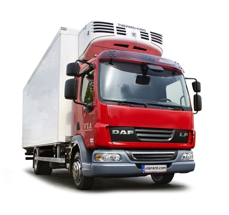 DAF LF hűtős teherautó bérlés