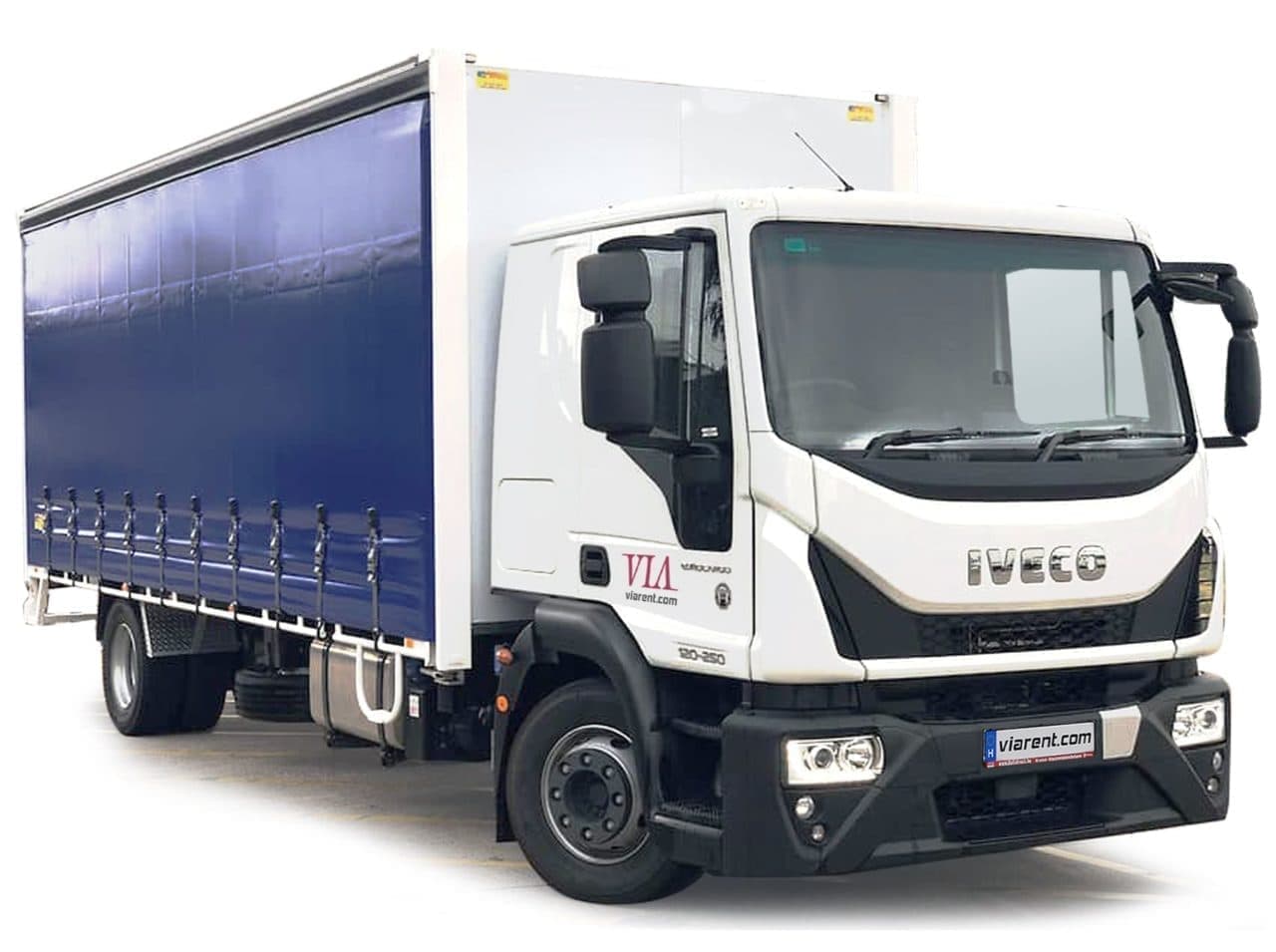 IVECO EuroCargo plató-ponyvás teherautó bérlés