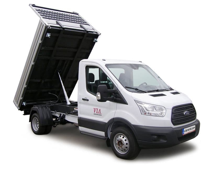 Ford Transit billenőplatós kisteherautó bérlés
