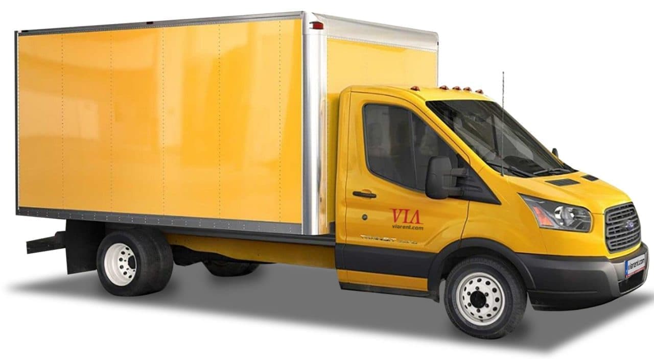 Ford Transit dobozos kisteherautó bérlés