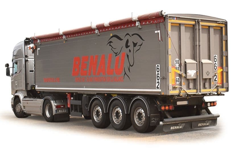 Benalu Optiliner billencs félpótkocsi bérlés